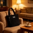 thumbnail image 5 of Gumesh Women Corduroy Tote Bag, Large Shoulder Hobo Bags Casual Handbags Big Capacity Shopping Work Bag, 5 of 7