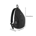 thumbnail image 3 of Uklsqma Badminton Racket Bag | Adjustable Shoulder Strap | Large Capacity Tennis Backpack with Padded Compartment Organizer Pockets Mesh Water Bottle Holder | Outdoor Sports Training Crossbody, 3 of 6