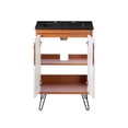 thumbnail image 3 of Modway Energize 24" MDF and Particleboard Bathroom Vanity in Cherry/White/Black, 3 of 4