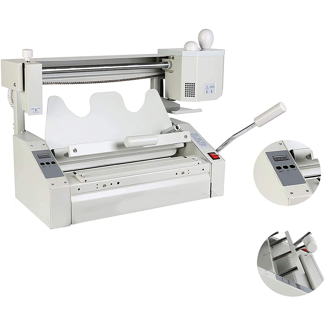 PreAsion Wireless Glue Binding Machine Hot Thermal Book Binder for Paper Leather