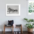thumbnail image 3 of Art.com Women Holding Giant Masks Photographic Print by Bettmann, White Frame Wall Art, 40" x 32", 3 of 5