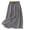 Gray-1, variant on Cotton Linen Skirts for Women Lightweight Loose Split Hem Flowy Skirt with Pockets Drawstring High Waist Casual Midi Skirt