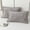 Gray#6, variant on Taffy Double-Sided Padded Pillowcases | Plush Milk-Velvet Nylon Spandex Blend | Soft Warm Reversible Covers | 2 Pack | 74 x 48 cm | Decorative Durable Machine Washable | Multiple Colors
