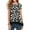 FP Daisy-Black, variant on JWD Women's Tops Short Sleeve Lace Trim O-Neck A Line Tunic Blouse Black-Large