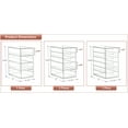 thumbnail image 4 of Sorbus Acrylic Cosmetic Makeup Organizer 20 Drawers Clear Stackable Storage Bins For Jewelry And Office Supplies Organizer- 4Pc, 4 of 5