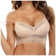 thumbnail image 1 of Sujetador cómodo y sexy sin aros, sin espuma y con tirantes transparentes, con tirantes convertibles., 1 of 5