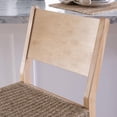 thumbnail image 4 of Tabouret de comptoir Parisi, Naturel (Lot de 2), 4 of 8