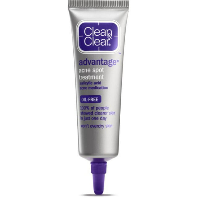 CLEAN & CLEAR ADVANTAGE Acne Spot Treatment Oil-Free 0.75 oz (Pack of 3)