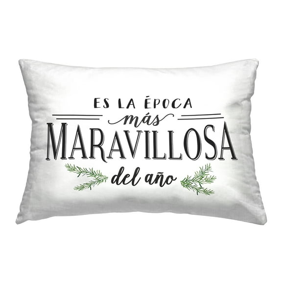 Stupell Industries Época Mas Maravillosa Decorative Printed Throw Pillow, 14 x 7 x 20
