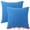 Blue, variant on Unique Bargains Sofa Living Room Corduroy Decorative Throw Pillow Covers (2 Count) White 16" x 16"