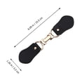 thumbnail image 4 of 3 Pcs Foulard Chandail Cardigan Clips Boucles Fermeture de Cou, 4 of 9