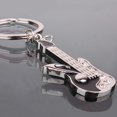 thumbnail image 1 of Visland Mode Mini Guitare Pendentif Strass Porte-Clés Porte-Clés Cadeau, 1 of 4