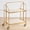 /Gold, variant on Home Bar Serving Cart, Folding Bar Cart With Wheels And Handle, Coffee Tea Drink Trolley, Beverage Bar Cart Storage Cart Bar Trolley Rolling Dining Car For Home Kitchen Party