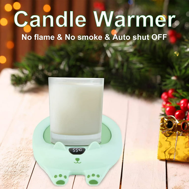 PUSEE Mug Warmer,Coffee Warmer for Desk Candle Warmer Auto Shut
