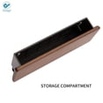 thumbnail image 5 of Deago Wooden Door Hanger Wall Mount Hooks Key Mail Holder Rack Organize, 5 Hooks, Black, 5 of 9