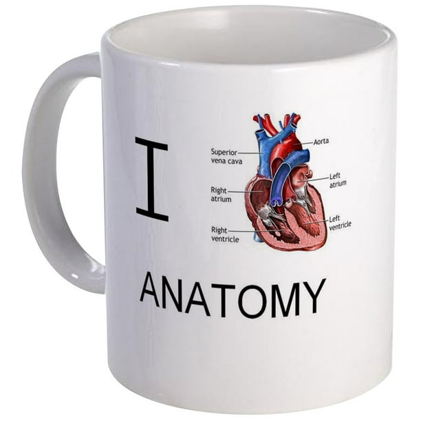 Download CafePress - I Heart Anatomy Mugs - Unique Coffee Mug, Coffee Cup CafePress - Walmart.com ...