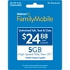 Wmt Family Mobile Wfm $24.88 Unlimited Card