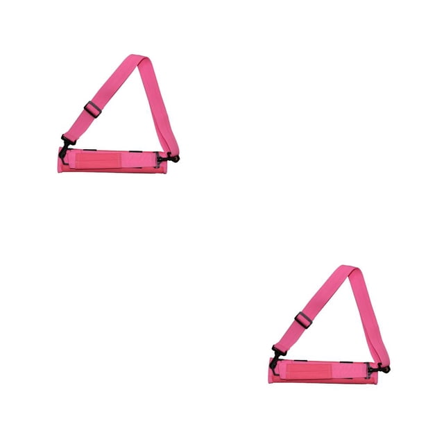 Sonducket Mini bolsa para palos de golf, bolsa de hombro con correa ajustable, equipo de golf, equipo deportivo, accesorio para golfista, regalo Rosado 2piezas
