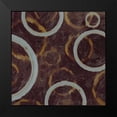 thumbnail image 2 of Greene, Taylor 12x12 Black Modern Framed Museum Art Print Titled - GOING IN CIRCLES I, 2 of 5