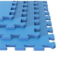 thumbnail image 1 of Baldosas de espuma Stalwart, paquete de 4 unidades, 1,5 m², azul entrelazado, 1 of 5