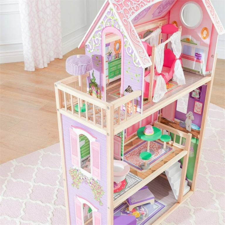 KidKraft Large Ava Dollhouse with 10 Pieces