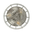 thumbnail image 3 of Scout 3-Light Ceiling Light in Satin Nickel, 3 of 6