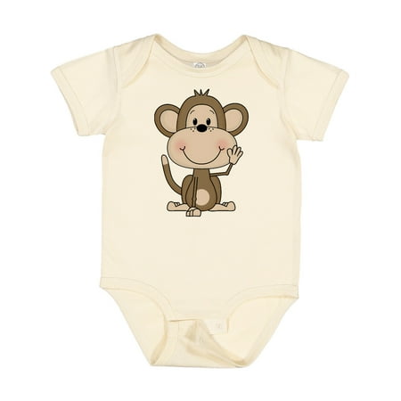 

Inktastic Monkey Gift Baby Boy or Baby Girl Bodysuit
