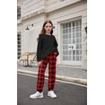 thumbnail image 4 of Arshiner Girls 2 Piece Outfits Tracksuits Casual Crewneck Sweatshirts Side Zipper Pullover and High Waisted Sweatpants Set, 4 of 6