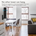 thumbnail image 3 of Ventilador de torre Vornado ATOM 2W AE oscilante con SOPORTE de pared negro, 3 of 5