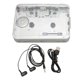 thumbnail image 1 of Reproductor de casetes portátil Multifunción Sonido estéreo claro Radio FM Reproductor de casetes con conector para auriculares de 3,5 mm, 1 of 10
