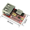 thumbnail image 2 of 5 Pcs DC-DC Buck Converter Car USB Charger Module 6-24V 12V 24V to 5V 3A Voltage Regulator Power Supply Module,5 x DC-DC buck voltage regulator modules,red, 2 of 7