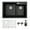 Black, variant on Karran Usa QT-811-GR-PK1 Quartz Qt 33" Drop In Double Basin Quartz Composite Kitchen Sink