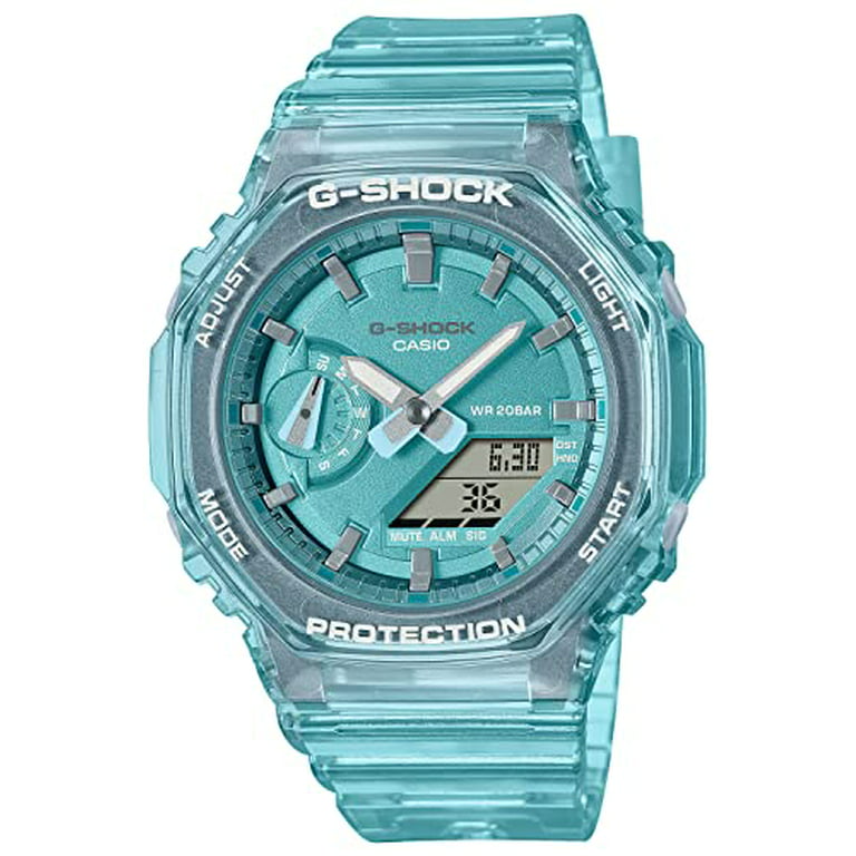 [Casio] Watch G-Shock Mid Size Model GMA-S2100SK-2AJF Blue Skeleton