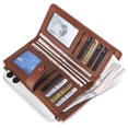 thumbnail image 4 of Billetera Montana West Long, plegable, con bloqueo RFID, para mujer, 4 of 7