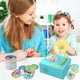thumbnail image 4 of Tocadiscos educativo infantil | Bluetooth y reproducción de tarjetas de sonido | Juguete musical de aprendizaje temprano con 96 tarjetas de sonido | Diseño seguro y duradero | Interacción entr, 4 of 5