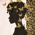 thumbnail image 2 of Allen, Kimberly 15x15 Gold Ornate Wood Framed with Double Matting Museum Art Print Titled - Butterfly Leopard 2, 2 of 4