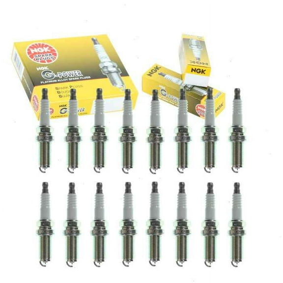16 pc NGK G-Power Spark Plugs compatible with Ram 1500 Classic 5.7L V8 2019-2020