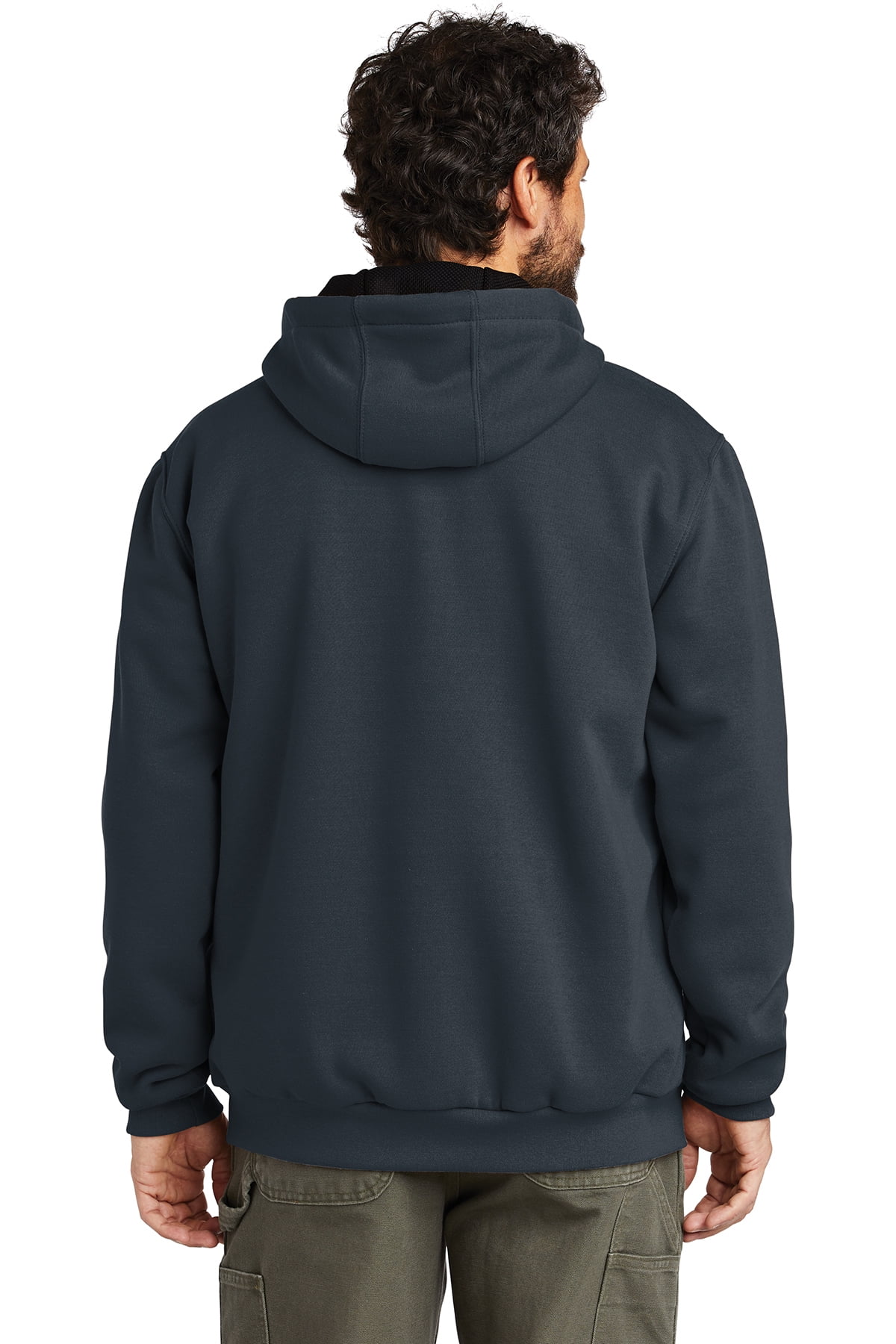 Carhartt Men's Rain Defender Rutland Thermal Lined Hooded Zip Front  Sweatshirt - Walmart.com