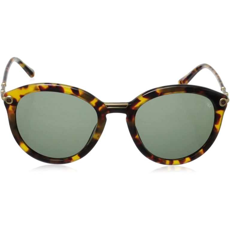 Rebecca Minkoff Bond Round Sunglasses 52mm Blonde Tortoise  display picture 2