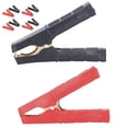 thumbnail image 1 of Wire Cable Clamp Battery Cable Clamps Battery Clips 100A Car Electrical  Tool for Women, 1 of 8