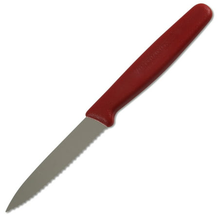 Victorinox Paring Knife - Serrated Edge (Best Kitchen Knife Companies)