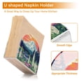 thumbnail image 5 of Yayeee Napkin Holder for Table Set of 2 Kitchen Paper Tissue Organization, Floral Mountain, 5 of 8