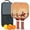 Brick-red-1, variant on Pickleball Paddles Set Of 2, Fiberglass Surface, West & Cowboy Print, 4 Balls & Bag