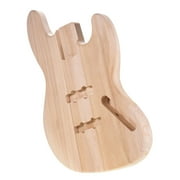 APLVFFZH Unfinished Electric Bass Guitar Body, Bass Sycamore Wood Made Body for JB, Desirable Gift for Guitar Lovers