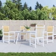 thumbnail image 4 of vidaXL Lowback Chair Cushions Seat Pad Outdoor Garden Patio Furniture Fabric, 4 of 10