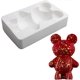 thumbnail image 2 of summer 3D Bear Ice Cream Mousse Cake Mold DIY Chocolate Sandwich Knock Silicon Ice Cube Mold (Color : A), 2 of 5
