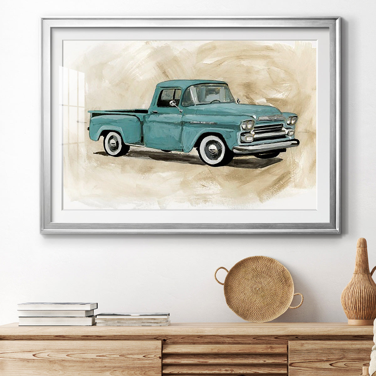 Pickup III Premium Framed Print - Ready to Hang