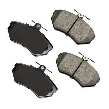Akebono EUR704 Disc Brake Pad Kit Fits select: 1996-2002 VOLKSWAGEN CABRIO, 1997-1998 VOLKSWAGEN GOLF