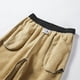 thumbnail image 3 of Pantalones largos para hombre, de lana de cordero de color liso, con forro polar, pantalones de pijama cálidos, pantalones de poliéster para hombre., 3 of 8