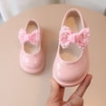 thumbnail image 6 of NOKIO Children'S Princess Dress Shoes Girls' Mary Jane Sandals Girls' Mary Jane Party Shoes Girls Sandals Children Shoes Pearl Bow Tie Princess Shoes Dance Shoes, 6 of 8